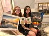Leah Cohen and Lindsey Del Rio, along with Jose AcRivas (not pictured), won awards for the Zirinsky Competition.