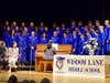 The eighth grade chorus performed “A Million Dreams.”