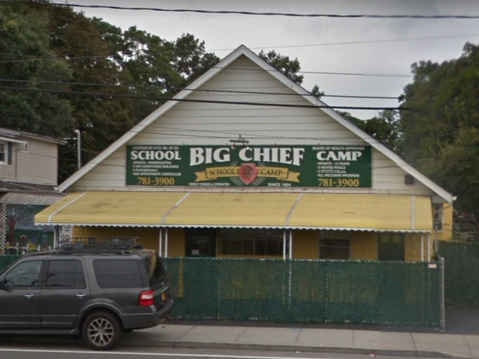 Big Chief Nursery School in East Meadow caught fire late Wednesday morning.
