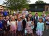 New Lockhart Elementary School Principal Dr. Michael Yannucci greeted students on Sept. 5, the first day of school. 