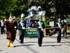  Lynbrook High School marching band members led the homecoming parade. 