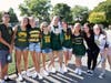 Lynbrook High School students wore their best green and gold during homecoming. 