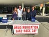 Members of the Central High School District, Community Parent Center and local politicians were all on hand to assist on Oct. 26 during the sixth Drug Take-Back Day on Oct. 26 at the Grand Avenue Middle School.