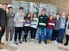 The panel of guest speakers featured several Kennedy alumni. 