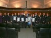 The Town of Hempstead honored a group of first responders who saved a woman's life from a car fire.