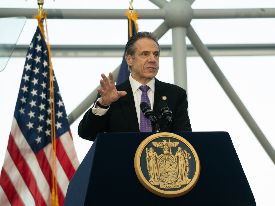 Gov. Andrew Cuomo proposed a steep increase in fines for those who drive oversized vehicles on roads, hoping to reduce the number of bridge strikes.