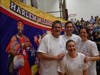 Garden City teachers, coaches and staff tipped off against the Harlem Wizards to benefit the Garden City Scholarship Fund.