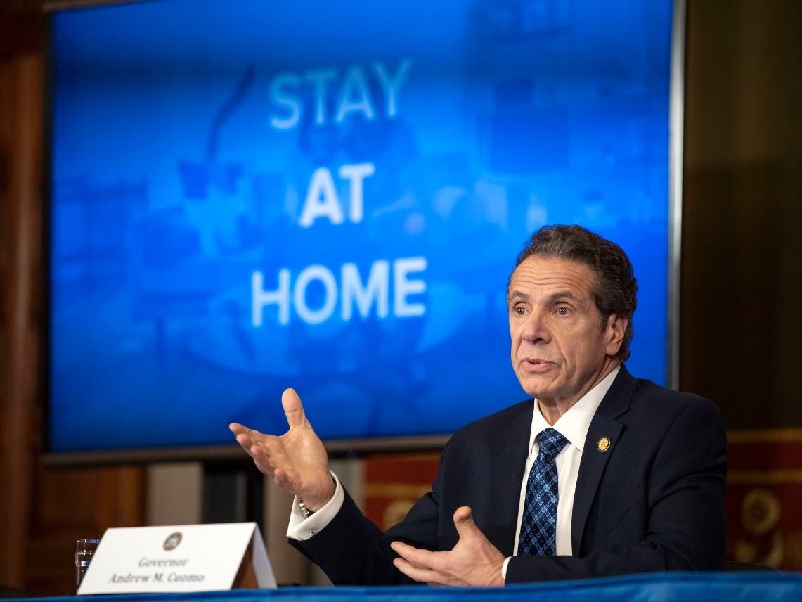 Gov. Andrew Cuomo announced unprecedented cooperation between public and private hospitals in New York to fight the coronavirus pandemic.