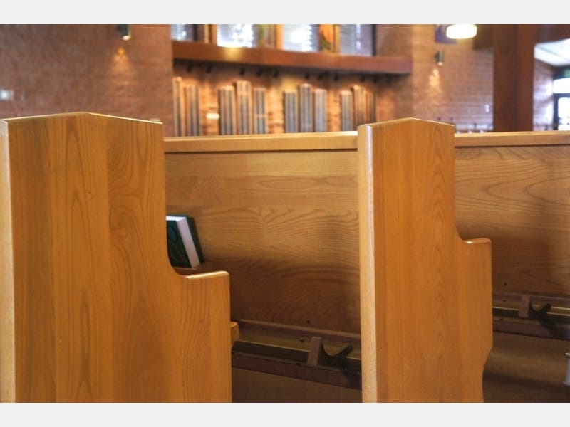 Catholic Bishop John Barres said that Masses will likely be different when services resume, but could not say when that would be.