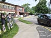 Kyra Maddock and her family said goodbye to East Lake teachers and staff. 