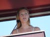 Valedictorian Mary Foxen gives her valedictory address to the Class of 2020.