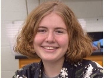 Katherine St George was one of the top 10 finalists in the Regeneron Science Talent Search.