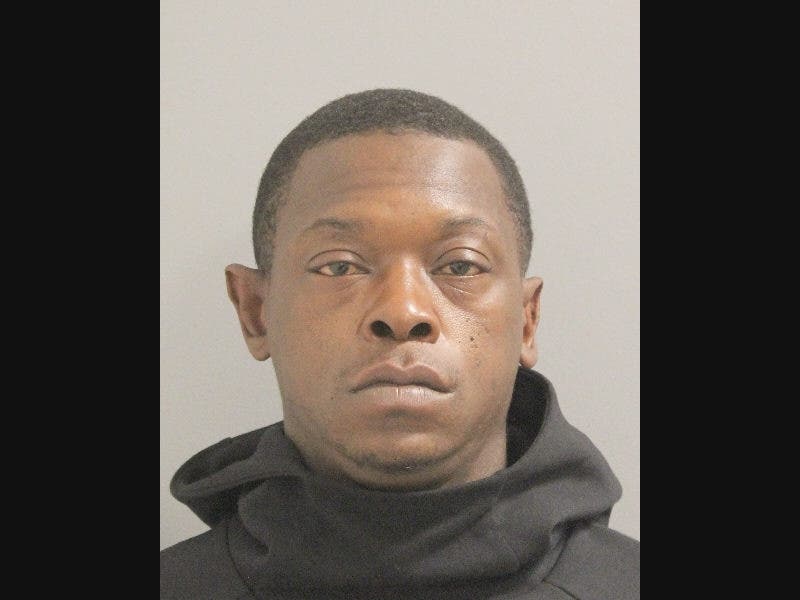 Police say Lesean Armstead beat two people and threatened another with a gun during three robberies this month.