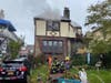 The Long Beach Fire Department responded to a house fire on West Olive Street Monday afternoon.