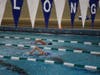 Girls swim participants strengthen their skills in the pool. 