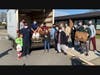 Garden City High School students coordinated a food drive that benefitted the Mary Brennan INN soup kitchen of Hempstead. 