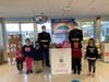 Hemlock School’s Toys for Tots pickup. 