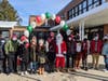 Garden City High School students organized a coat drive for the INN and received a visit from Town of Hempstead Supervisor Don Clavin, Councilman Thomas Muscarella and Town Clerk Kate Murray.  