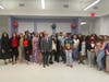 Students, faculty, DFSCNJ representatives and Trenton Mayor Reed Gusciora gather for grand opening of DFSCNJ Business Academy at TCHS