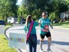 SEASPAR representatives helped hydrate runners.