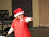 Bryal Peterson of Clarendon Hills captures the holiday spirit with a solo performance of “O Holy Night.”