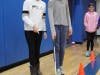 Highlands Middle Schools Students team up to learn about the challenges associated with a visual impairment.