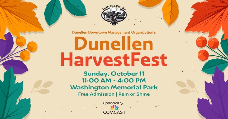 Dunellen HarvestFest - 2026 | Free admission