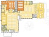 The latest floorplan configuration from Engberg Anderson Architects for the renovation of the second floor of the Carnegie building along with the second floor of the library expansion.