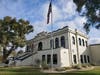 The freshly re-painted Carnegie portion of Beaumont Library, which was originally built in 1914 and opened to the public exactly 108 years ago in June 1914!