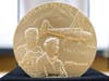 Obverse of the Civil Air Patrol Congressional Gold Medal replica.