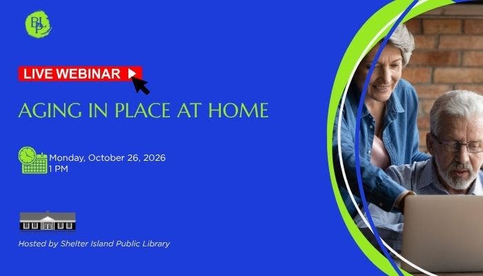 Virtual Event - Aging in Place at Home