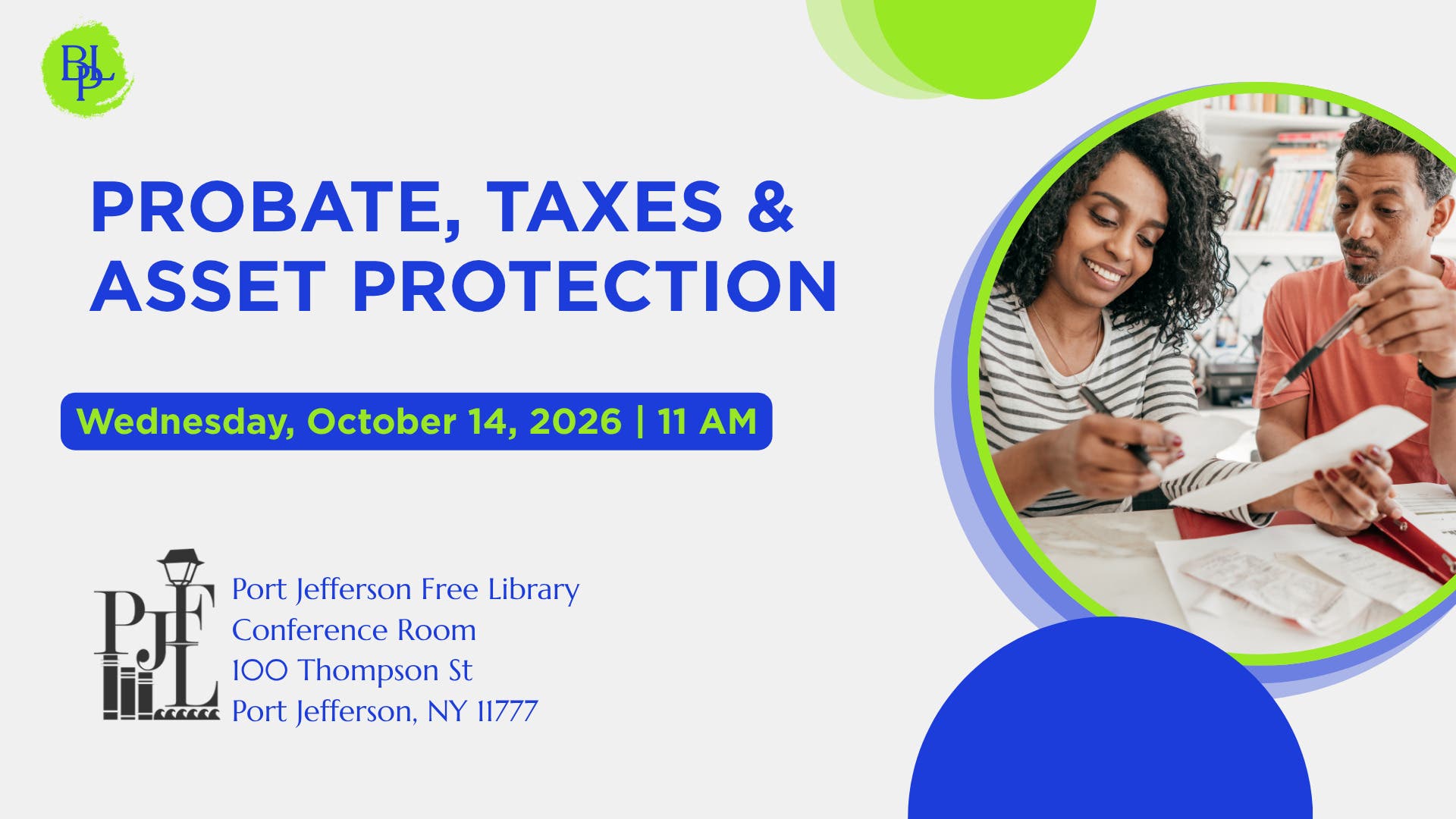 Probate, Taxes & Asset Protection 