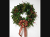The bazaar features holiday wreaths from Humming Grove Farm 