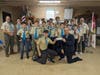 Check presentation to Boy Scout Troop 45