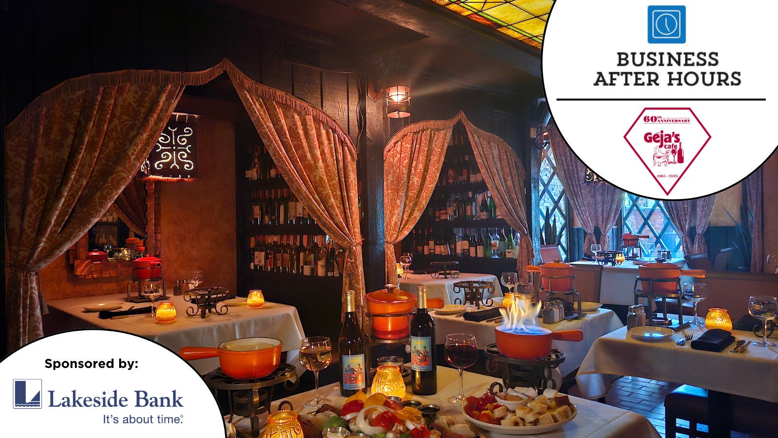 Business After Hours at Geja's Café