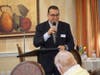 Northwest Catholic High School President Christian Cashman spoke at September’s Men’s Breakfast at McAuley, an active senior living community in West Hartford.