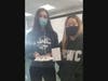 Members of Northwest Catholic’s Global Awareness Club, Sarah Cioffi and Holly Gustavsen, help organize almost 500 Christmas cards signed by students and sent to hospitals, nursing homes, and rehabilitation facilities in Greater Hartford.