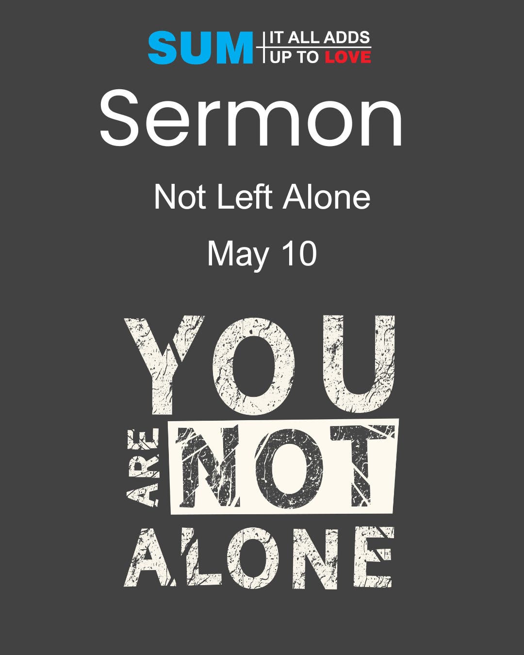 Not Left Alone