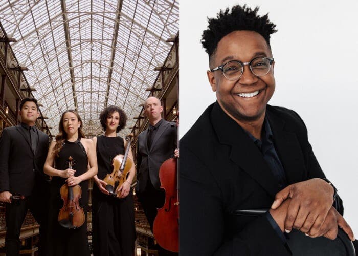 Verona Quartet & Steven Banks, saxophone at Shriver Hall Concert Series