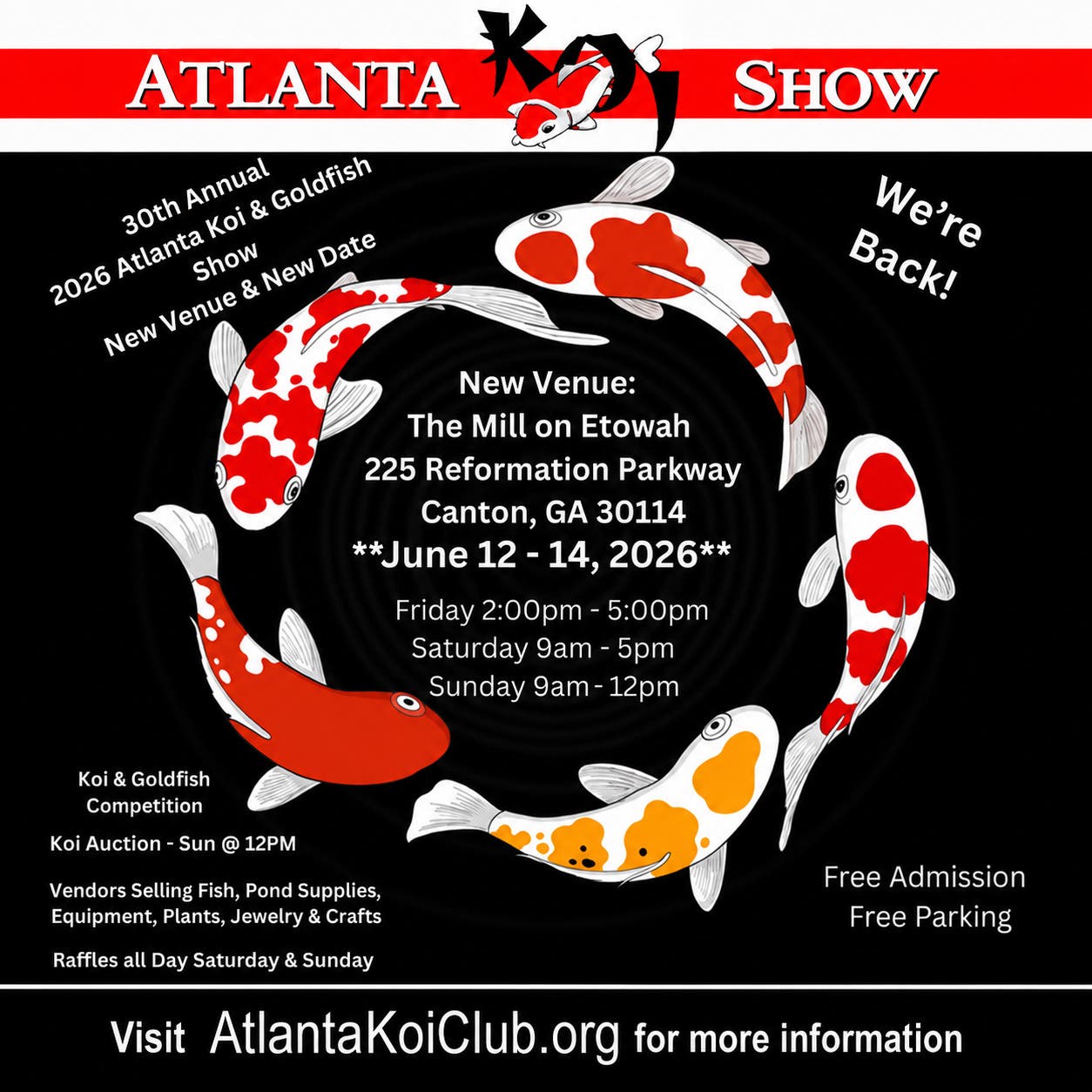 Atlanta Koi and Goldfish Show