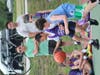 kids playing basketball