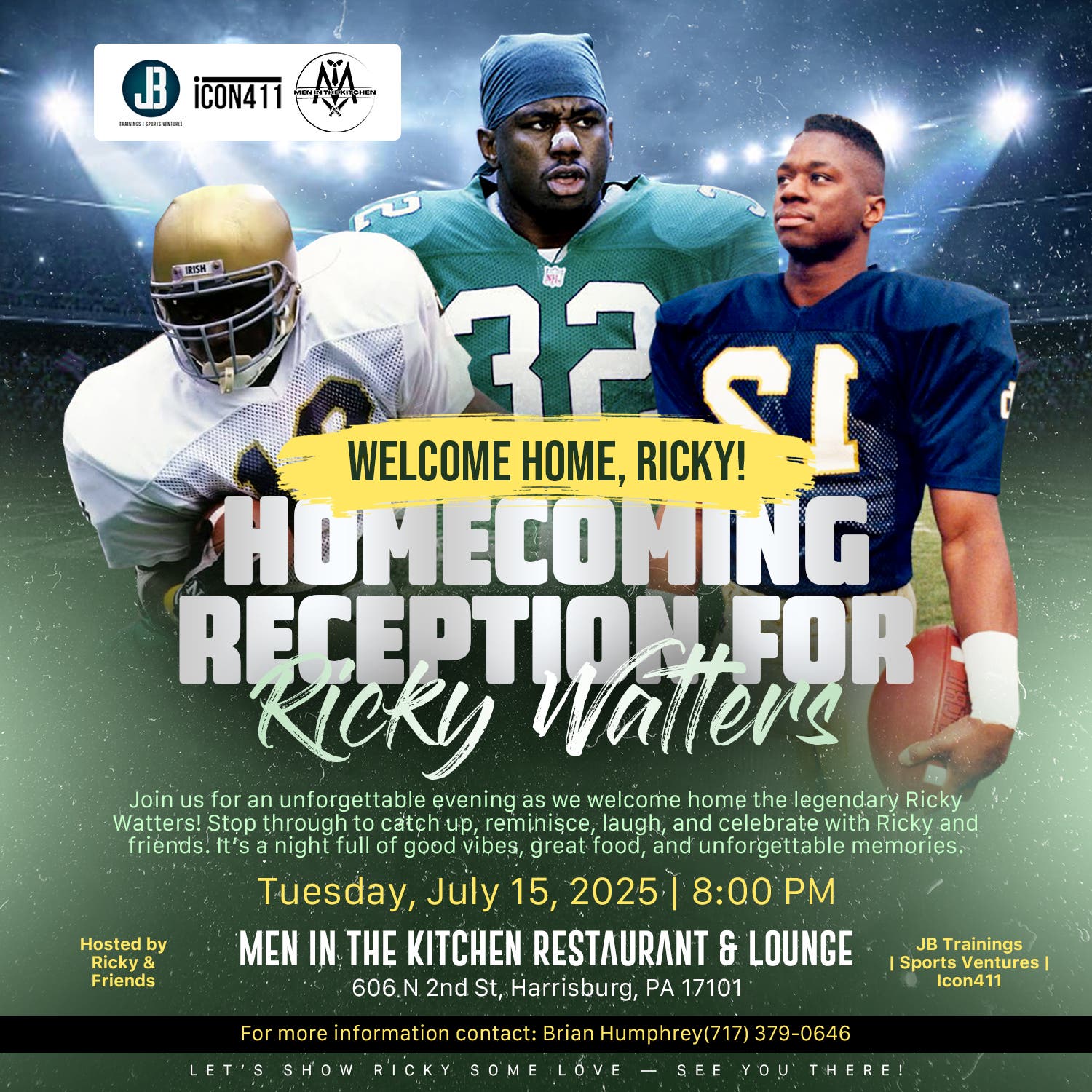 Homecoming Reception for Ricky Watters