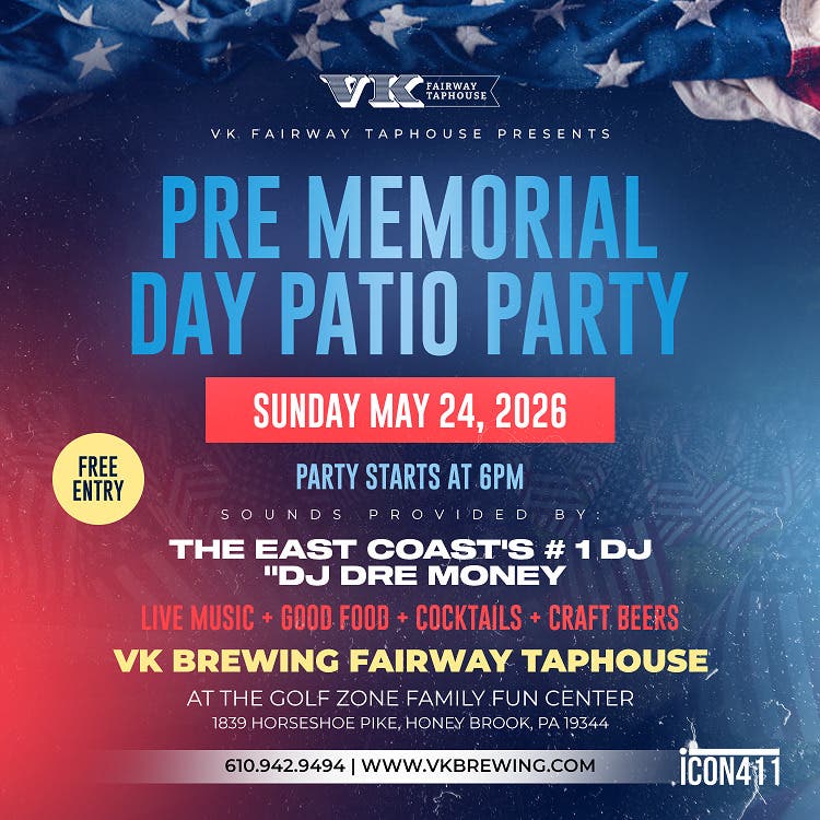 Pre-Memorial Day Patio Party!