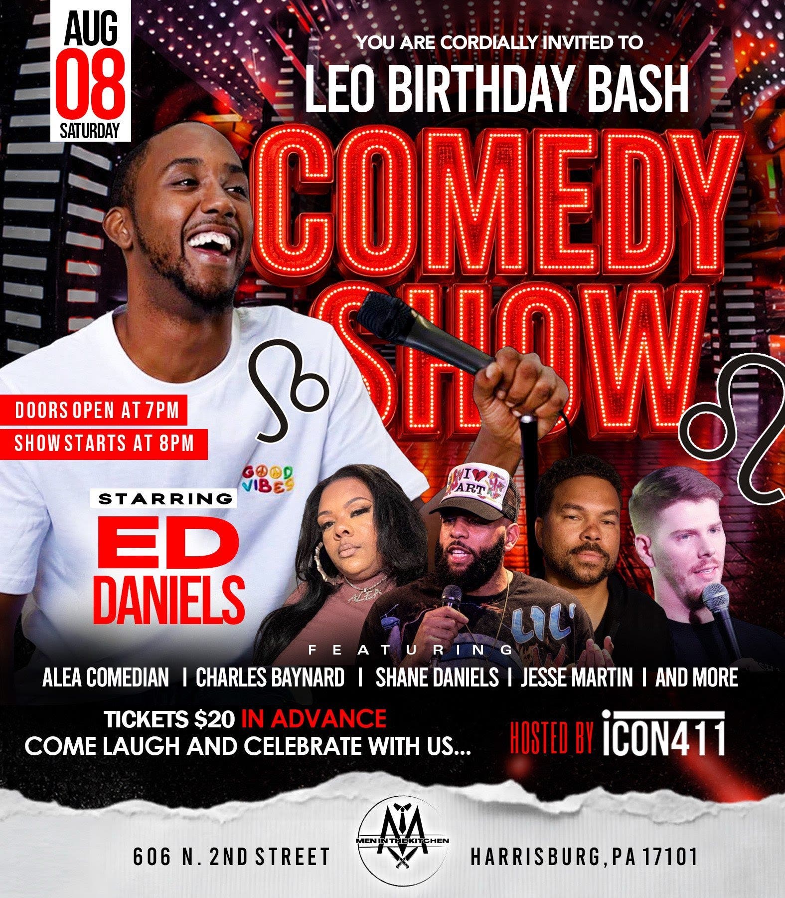 LEO Birthday Bash Comedy Show
