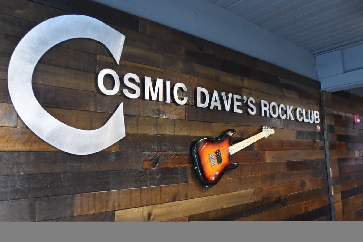 Cosmic Dave's Rock Club opened in the former Barking Spider space. 