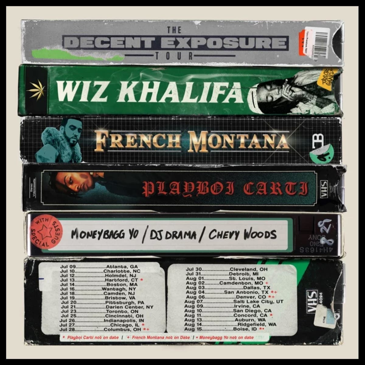 Wiz Khalifa just announced “The Decent Exposure Tour.”