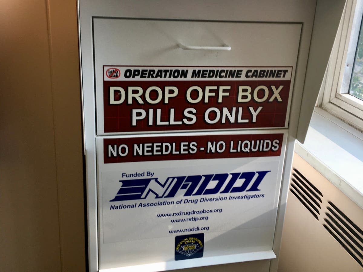 Residents can safely dispose of unwanted prescriptions on Saturday. 