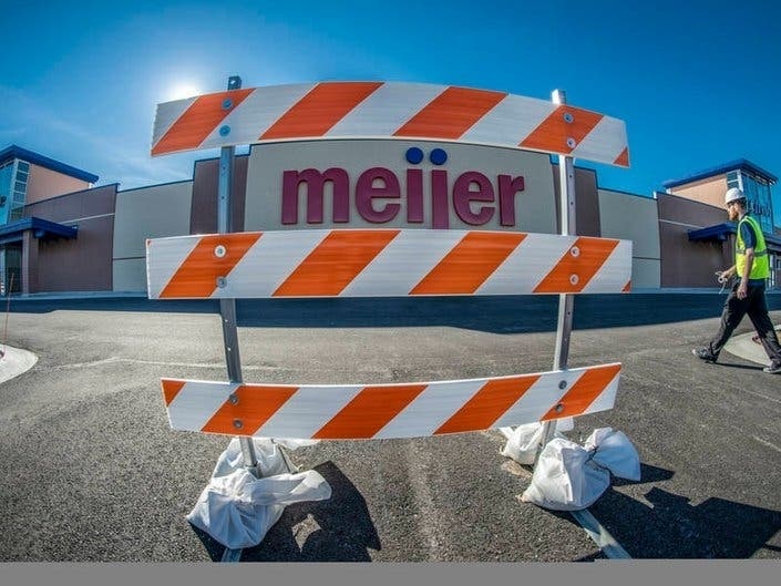 The Avon Meijer opened its doors on Tuesday. 