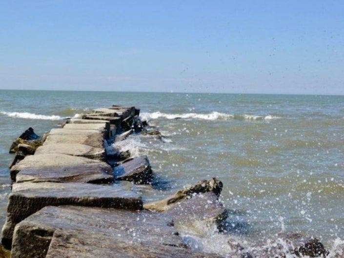 Lake Erie could make for dangerous going for swimmers on Wednesday. 