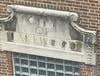 A keystone from Lakewood Hospital saved by the city. 